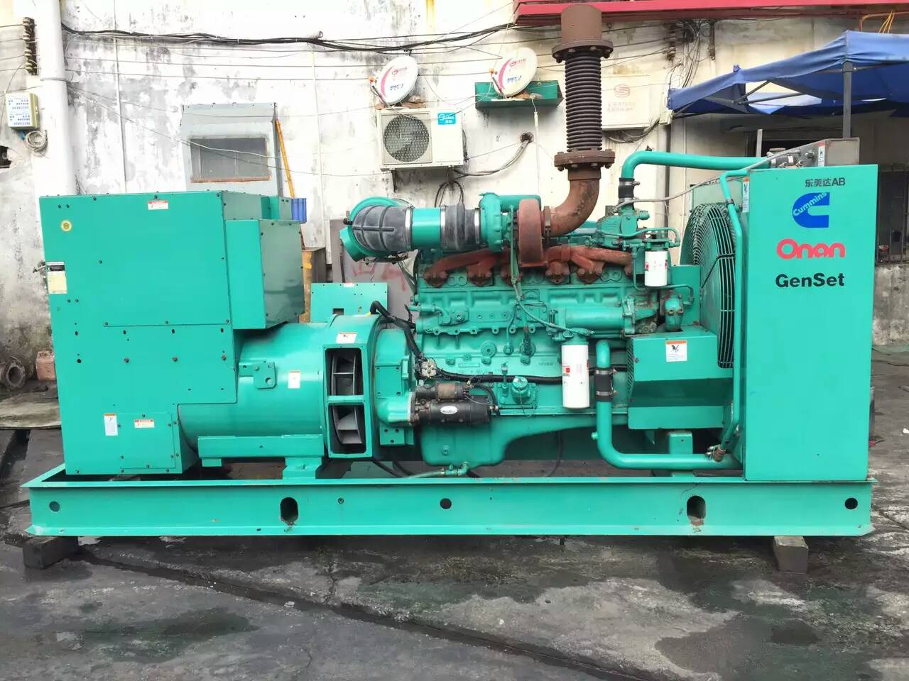 西工租赁发电机-柴油发电机不正常冒烟的原因